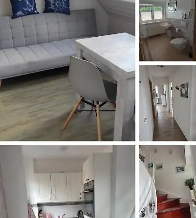 Dachgeschosswohnung Scharbeutz Mit Garten Exterior photo